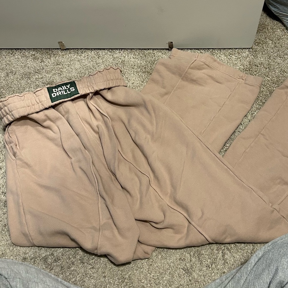 Daily Drills wide leg sweatpants